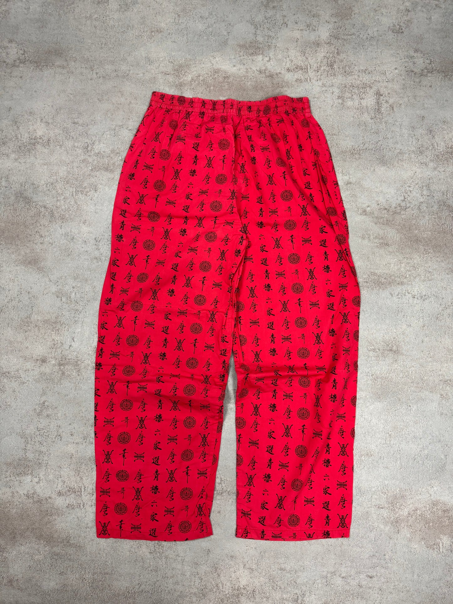 Kanji baggy pant (M)