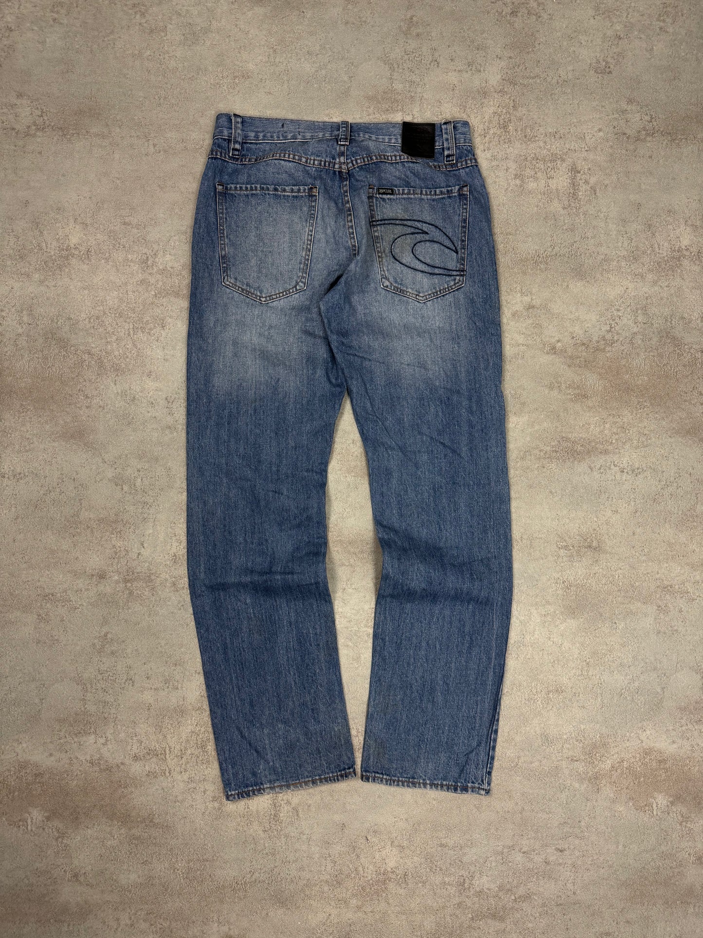 Faded Ripcurl Wide legs denim (L)