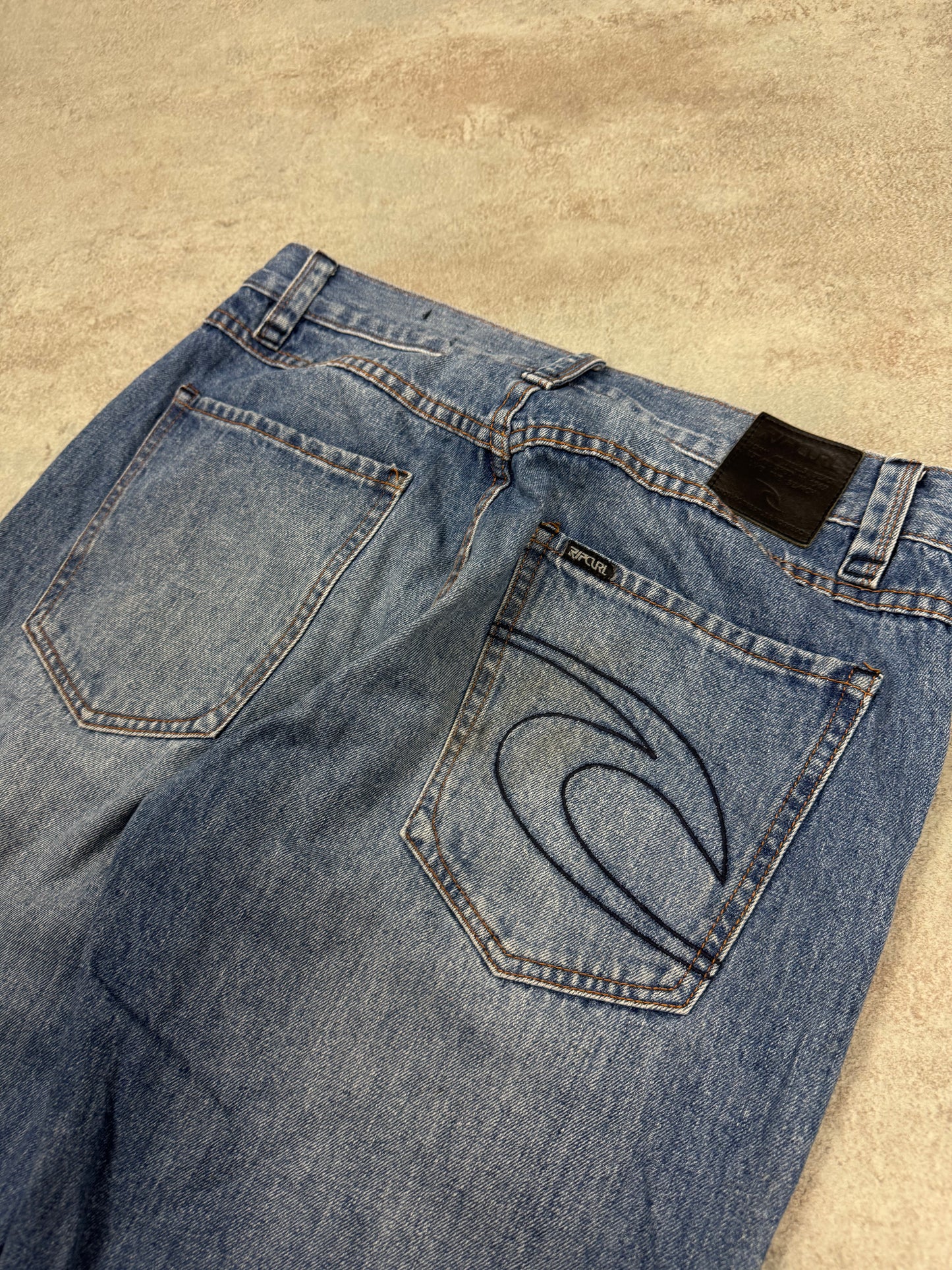 Faded Ripcurl Wide legs denim (L)